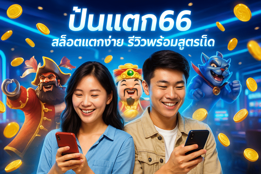 ปั่นแตก66 สล็อตแตกง่าย รีวิวพร้อมสูตรเด็ด