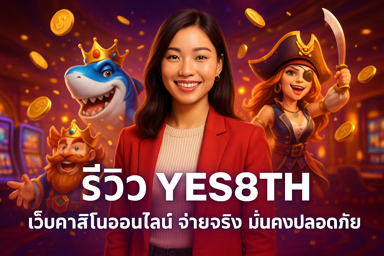 รีวิว YES8TH เว็บคาสิโนออนไลน์ จ่ายจริง มั่นคงปลอดภัย